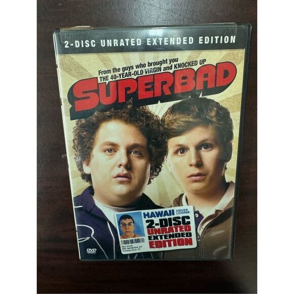 Superbad 2-Disc Unrated Extended Edition DVD Movie - Picture 1 of 5
